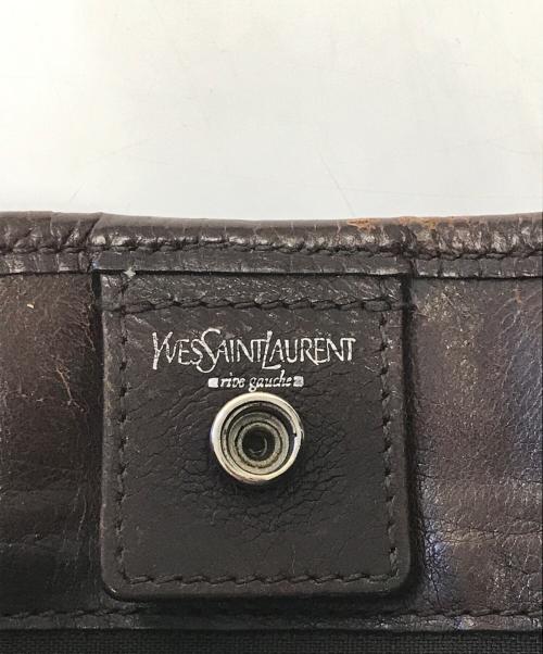 Yves Saint Laurent（イヴサンローラン）Yves Saint Laurent (イヴサンローラン) レザーショルダーバッグ ブラウン サイズ:表記なしの古着・服飾アイテム