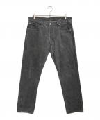 LEVI'Sリーバイス）の古着「先染ブラックデニムパンツ」｜ブラック
