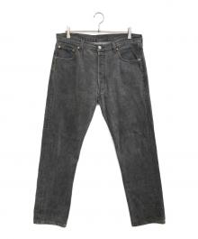 LEVI'S（リーバイス）の古着「先染ブラックデニムパンツ」｜ブラック