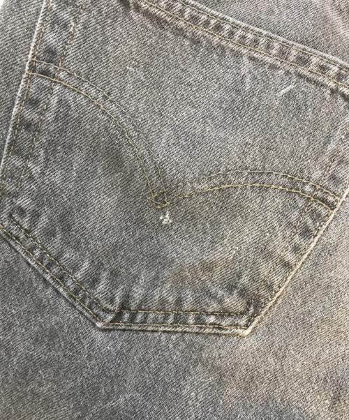 LEVI'S（リーバイス）LEVI'S (リーバイス) 先染ブラックデニムパンツ ブラック サイズ:W36 L32の古着・服飾アイテム