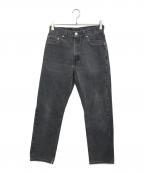LEVI'Sリーバイス）の古着「後染デニムパンツ」｜ブラック