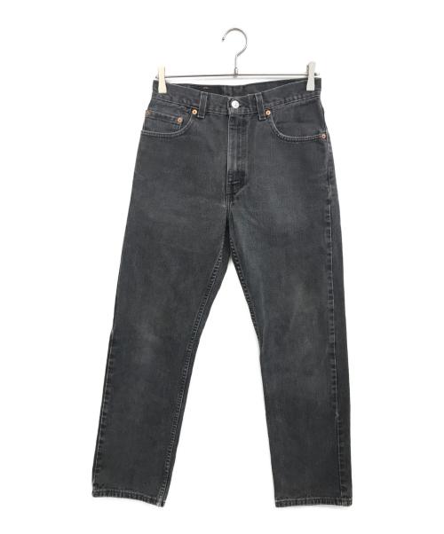 LEVI'S（リーバイス）LEVI'S (リーバイス) 後染デニムパンツ ブラック サイズ:W30 L30の古着・服飾アイテム