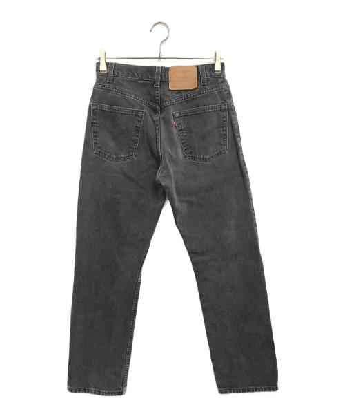 LEVI'S（リーバイス）LEVI'S (リーバイス) 後染デニムパンツ ブラック サイズ:W30 L30の古着・服飾アイテム