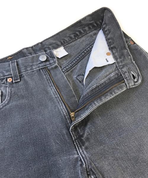 LEVI'S（リーバイス）LEVI'S (リーバイス) 後染デニムパンツ ブラック サイズ:W30 L30の古着・服飾アイテム