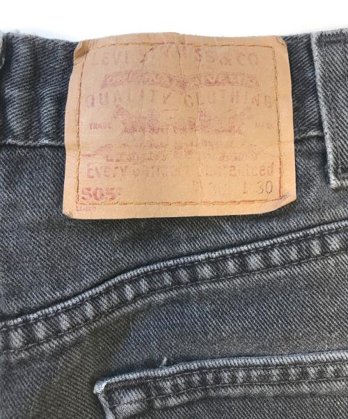 LEVI'S（リーバイス）LEVI'S (リーバイス) 後染デニムパンツ ブラック サイズ:W30 L30の古着・服飾アイテム