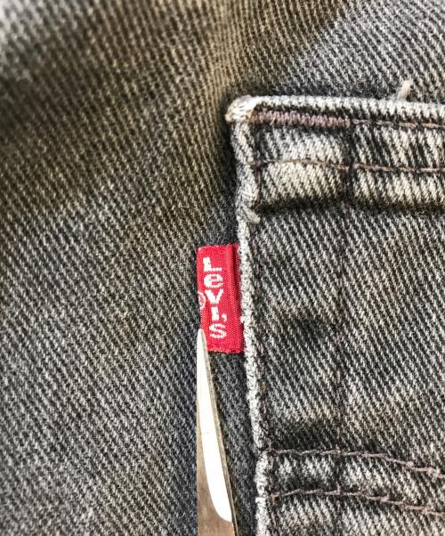 LEVI'S（リーバイス）LEVI'S (リーバイス) 後染デニムパンツ ブラック サイズ:W30 L30の古着・服飾アイテム