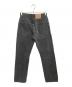 LEVI'S (リーバイス) 後染デニムパンツ ブラック サイズ:W30 L30：10000円