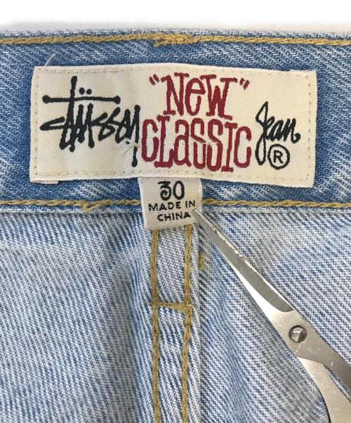 stussy（ステューシー）stussy (ステューシー) NEW CLASSIC JEAN PIGMENT COATED DENIM インディゴ サイズ:30の古着・服飾アイテム