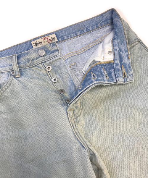 stussy（ステューシー）stussy (ステューシー) NEW CLASSIC JEAN PIGMENT COATED DENIM インディゴ サイズ:30の古着・服飾アイテム
