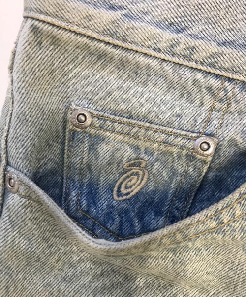 stussy（ステューシー）stussy (ステューシー) NEW CLASSIC JEAN PIGMENT COATED DENIM インディゴ サイズ:30の古着・服飾アイテム