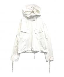 VINTAGE MILITARY（ヴィンテージ ミリタリー）の古着「U'S NAVY サルベージパーカー」｜ホワイト