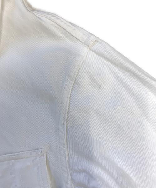 VINTAGE MILITARY（ヴィンテージ ミリタリー）VINTAGE MILITARY (ヴィンテージ ミリタリー) U'S NAVY サルベージパーカー ホワイト サイズ:表記なしの古着・服飾アイテム