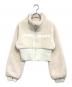 ANDMARY（アンドマリー）の古着「Fluffy zip up jacket」｜ベージュ
