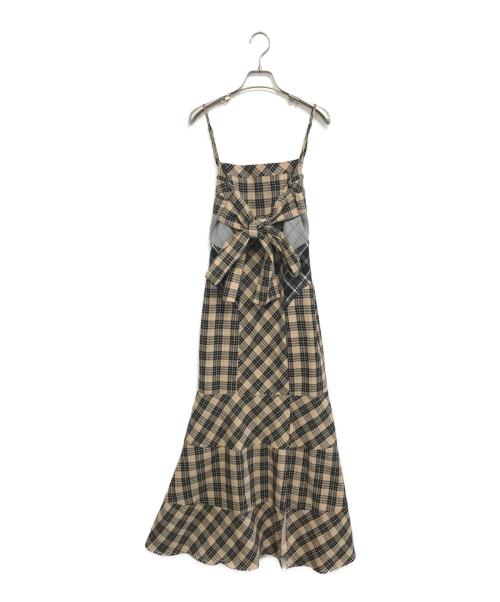 ANDMARY（アンドマリー）ANDMARY (アンドマリー) Juni check dress ブラック サイズ:Mの古着・服飾アイテム