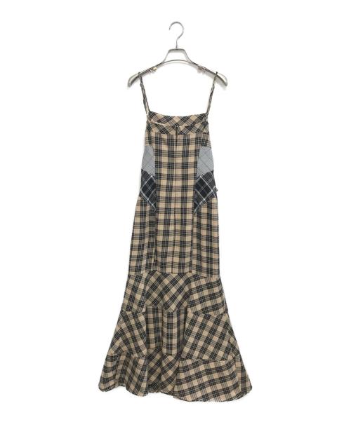 ANDMARY（アンドマリー）ANDMARY (アンドマリー) Juni check dress ブラック サイズ:Mの古着・服飾アイテム
