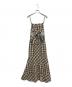 中古・古着 ANDMARY (アンドマリー) Juni check dress ブラック サイズ:M：10000円
