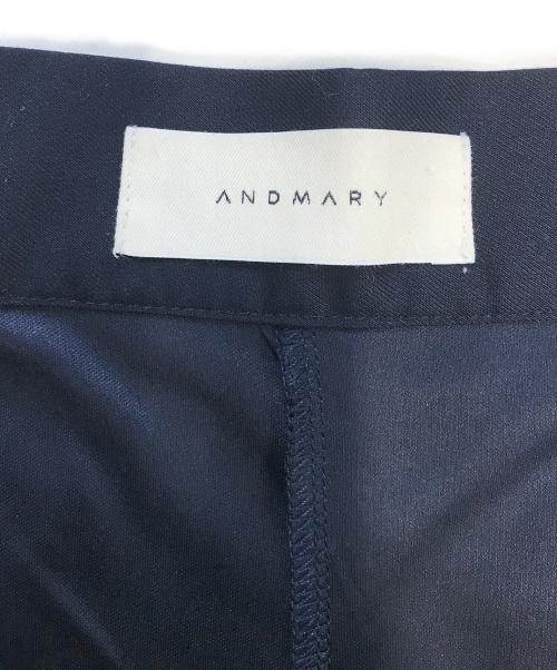 ANDMARY（アンドマリー）ANDMARY (アンドマリー) Lulu silky knit set up ネイビー サイズ:Fの古着・服飾アイテム