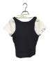 ANDMARY (アンドマリー) Carlie logo set up グレー×ホワイト サイズ:F：20000円