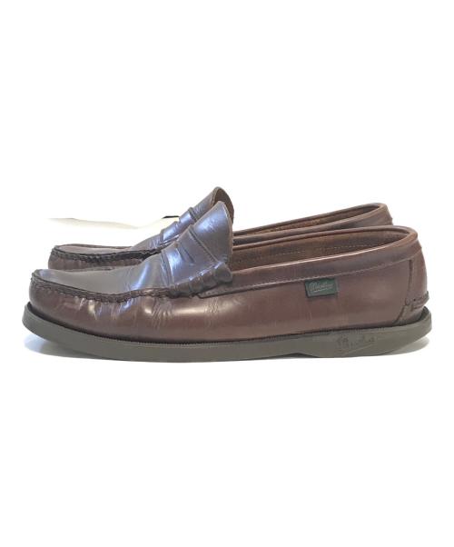 PARABOOT（パラブーツ）PARABOOT (パラブーツ) CORAUXローファー ブラウン サイズ:6の古着・服飾アイテム