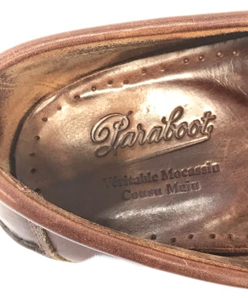 PARABOOT（パラブーツ）PARABOOT (パラブーツ) CORAUXローファー ブラウン サイズ:6の古着・服飾アイテム