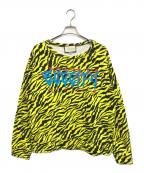 GUCCIグッチ）の古着「アニマル柄スウェット」｜イエロー