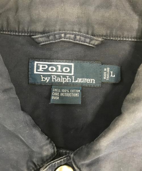 POLO RALPH LAUREN（ポロ・ラルフローレン）POLO RALPH LAUREN (ポロ・ラルフローレン) ファイヤーマンジャケット ネイビー サイズ:Lの古着・服飾アイテム