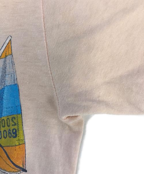 LEXINGTON（レキシントン）LEXINGTON (レキシントン) 70s 巻きプリントTシャツ ピンク サイズ:Sの古着・服飾アイテム