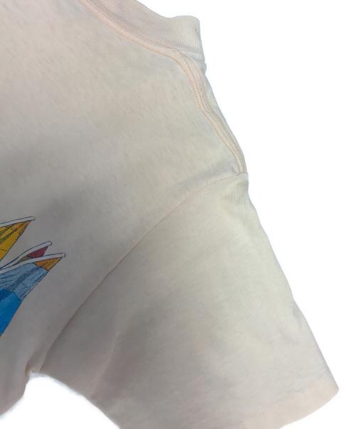 LEXINGTON（レキシントン）LEXINGTON (レキシントン) 70s 巻きプリントTシャツ ピンク サイズ:Sの古着・服飾アイテム
