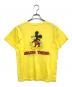 キャラクターTシャツ (キャラクターTシャツ) Mickey mouse(ミッキーマウス) キャラクターTシャツ イエロー サイズ:表記なし：8000円