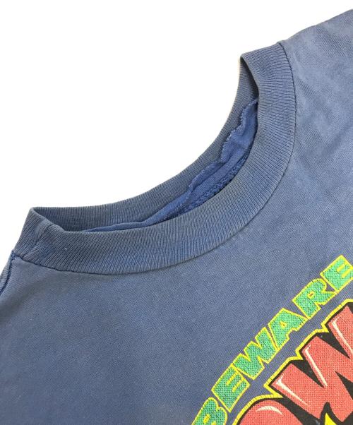 VINTAGE（ヴィンテージ）VINTAGE (ヴィンテージ)  スーパーマリオブラザーズキャラクタープリントTシャツ ブルー サイズ:表記なしの古着・服飾アイテム