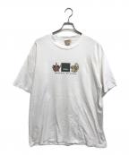 MOSSIMOモッシモ）の古着「プリントTシャツ」｜ホワイト