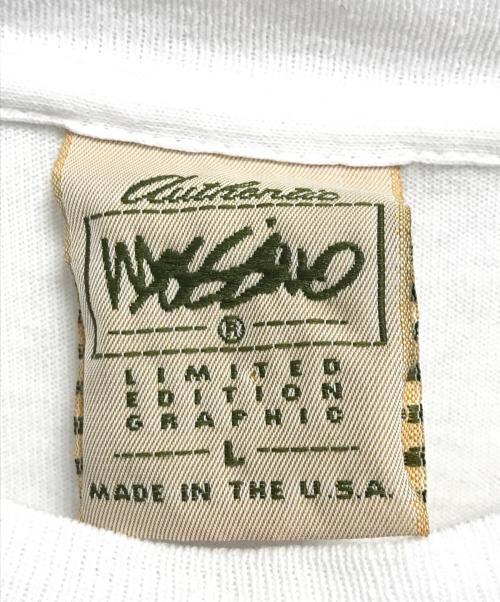 MOSSIMO（モッシモ）MOSSIMO (モッシモ) プリントTシャツ ホワイト サイズ:Lの古着・服飾アイテム