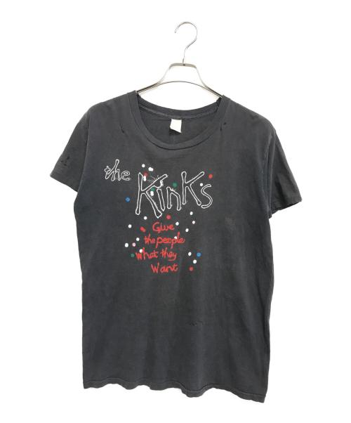 SCREEN STARS（スクリーンズスターズ）SCREEN STARS (スクリーンズスターズ) バThe Kinks(ザ・キンクス)バンドTシャツ ブラック サイズ:表記なしの古着・服飾アイテム