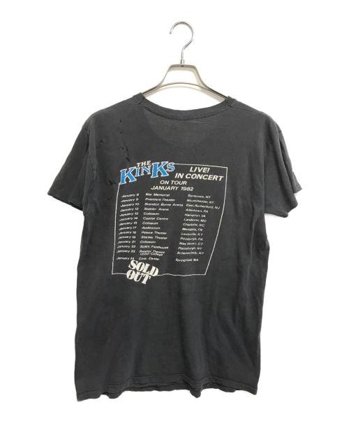 SCREEN STARS（スクリーンズスターズ）SCREEN STARS (スクリーンズスターズ) バThe Kinks(ザ・キンクス)バンドTシャツ ブラック サイズ:表記なしの古着・服飾アイテム