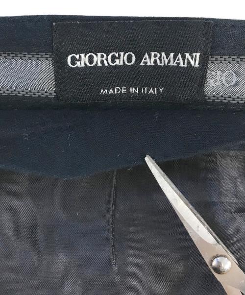 GIORGIO ARMANI（ジョルジョアルマーニ）GIORGIO ARMANI (ジョルジョアルマーニ) セットアップスーツ ブラック サイズ:56の古着・服飾アイテム