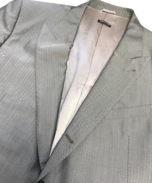 GIORGIO ARMANI（ジョルジオアルマーニ）GIORGIO ARMANI (ジョルジョアルマーニ) セットアップスーツ グレー サイズ:56の古着・服飾アイテム