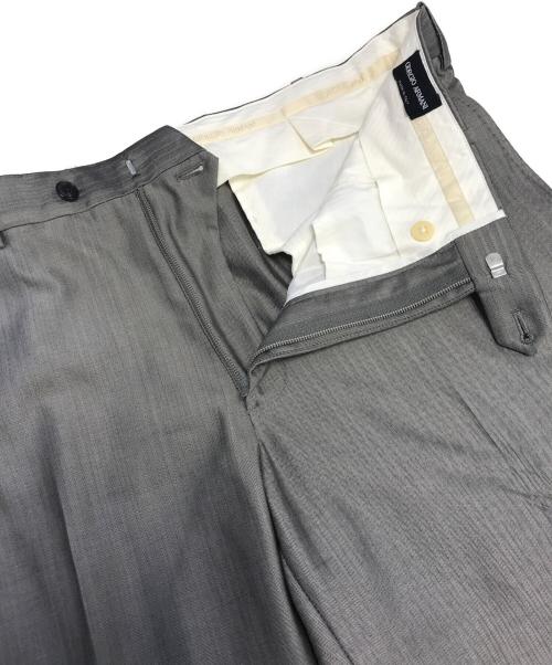 GIORGIO ARMANI（ジョルジオアルマーニ）GIORGIO ARMANI (ジョルジョアルマーニ) セットアップスーツ グレー サイズ:56の古着・服飾アイテム