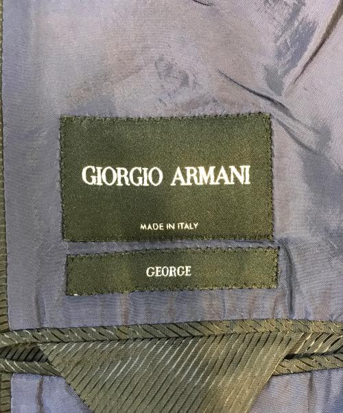GIORGIO ARMANI（ジョルジョアルマーニ）GIORGIO ARMANI (ジョルジョアルマーニ) セットアップスーツ ブラック サイズ:54の古着・服飾アイテム
