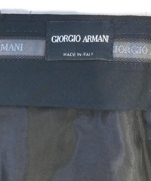 GIORGIO ARMANI（ジョルジョアルマーニ）GIORGIO ARMANI (ジョルジョアルマーニ) セットアップスーツ ブラック サイズ:54の古着・服飾アイテム