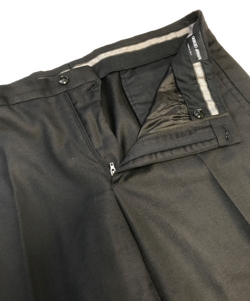 GIORGIO ARMANI（ジョルジョアルマーニ）GIORGIO ARMANI (ジョルジョアルマーニ) セットアップスーツ ブラック サイズ:54の古着・服飾アイテム