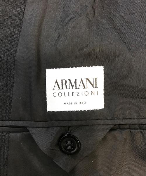 ARMANI COLLEZIONI（アルマーニ コレツィオーニ）ARMANI COLLEZIONI (アルマーニ コレツィオーニ) セットアップスーツ ブラック サイズ:54の古着・服飾アイテム