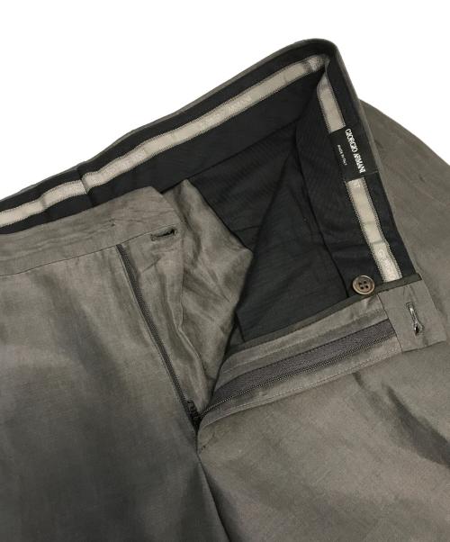 GIORGIO ARMANI（ジョルジョアルマーニ）GIORGIO ARMANI (ジョルジョアルマーニ) セットアップスーツ グレー サイズ:54の古着・服飾アイテム