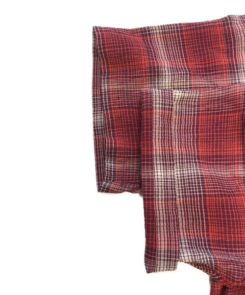 Patagonia（パタゴニア）Patagonia (パタゴニア) オーガニックコットンチェックシャツ レッド サイズ:Mの古着・服飾アイテム