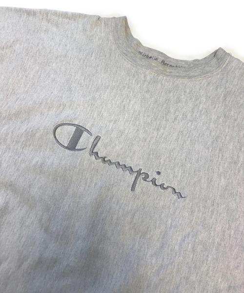 Champion（チャンピオン）Champion (チャンピオン) リバースウィーブスウェット グレー サイズ:LARGEの古着・服飾アイテム