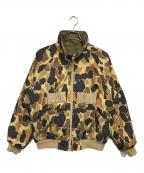 ）の古着「Camouflage Reversible Nylon Jacket」｜ブラウン