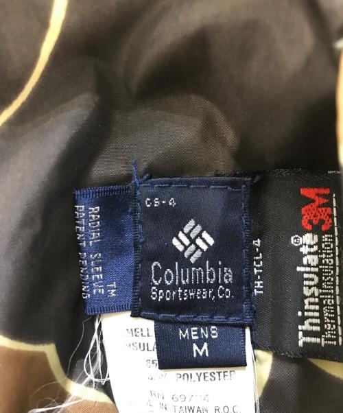 Columbia（コロンビア）Columbia (コロンビア) Camouflage Reversible Nylon Jacket ブラウン サイズ:Mの古着・服飾アイテム