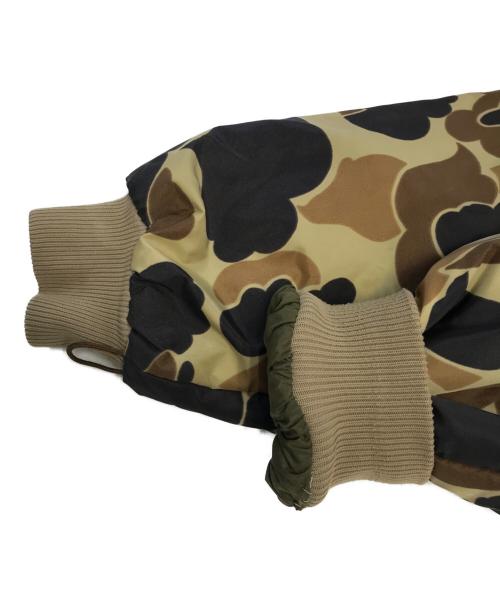 Columbia（コロンビア）Columbia (コロンビア) Camouflage Reversible Nylon Jacket ブラウン サイズ:Mの古着・服飾アイテム