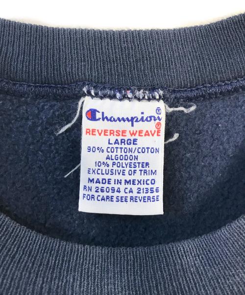 Champion（チャンピオン）Champion (チャンピオン) リバースウィーブスウェット ネイビー サイズ:LARGEの古着・服飾アイテム
