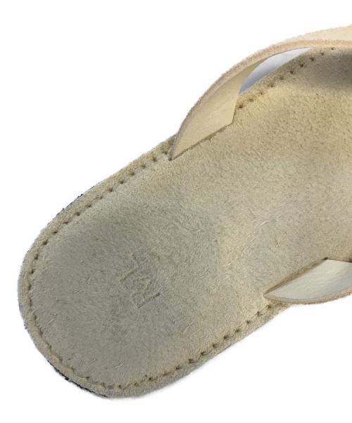 RRL（ダブルアールエル）RRL (ダブルアールエル) FLIP FLOP-SN-FFL ベージュ サイズ:8Dの古着・服飾アイテム