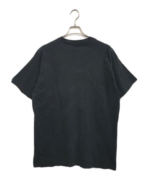 FRUIT OF THE LOOM（フルーツオブザルーム）FRUIT OF THE LOOM (フルーツオブザルーム) メッセージプリントTシャツ ブラック サイズ:XLの古着・服飾アイテム